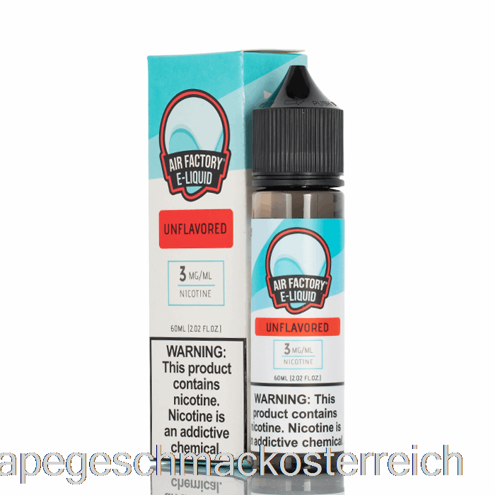 Ohne Geschmack – Air Factory E-Liquid – 60 Ml, 3 Mg Vape-Geschmack